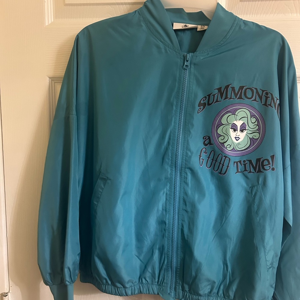 Disney Haunted Mansion Jacket Madame Leota Magic Kingdom New Parks Windbreaker